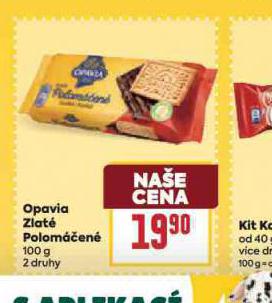 OPAVIA ZLATÉ POLOMÁČENÉ