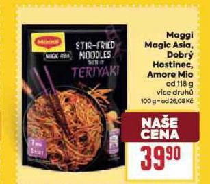MAGGI MAGIC ASIA, DOBRÝ HOSTINEC AMORE MIO