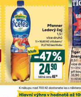 PFANNER LEDOVÝ ČAJ