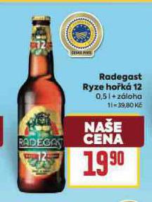 PIVO RADEGAST RYZE HO�K� 12