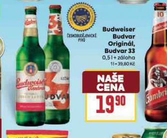 PIVO BUDVAR 33