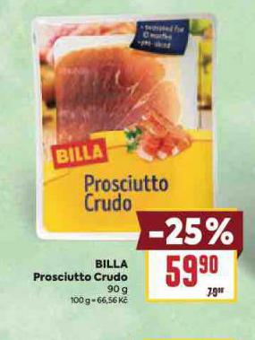 BILLA PROSCIUTTO DRUDO