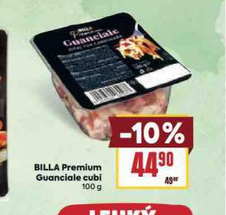 billa premium guanciate cubi