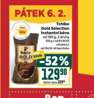 TCHIBO GOLD SELECTION INSTANTN� K�VA
