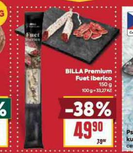 BILLA PREMIUM FUET IBERICO