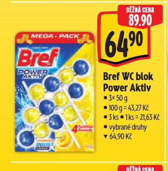 BREF WC BLOK POWER AKTIV