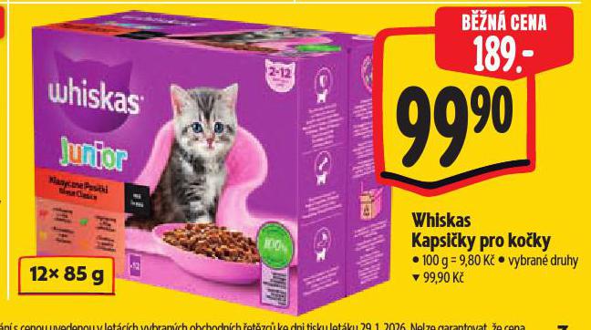 WHISKAS KAPSI�KY PRO KO�KY