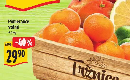 POMERANČE VOLNÉ