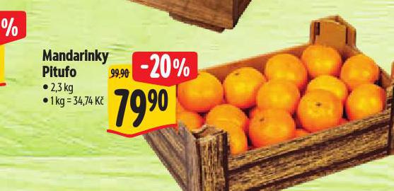 MANDARINKY PITUFO