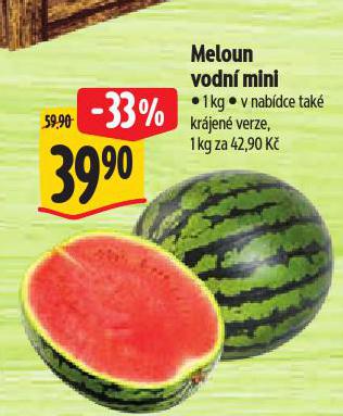 MELOUN VODN� MINI