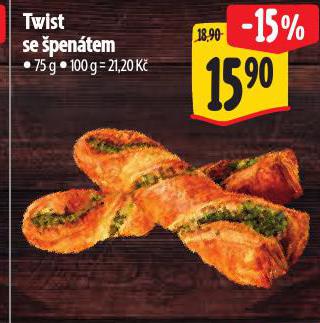 TWIST SE ŠPENÁTEM