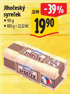 JIHOČESKÝ SYREČEK