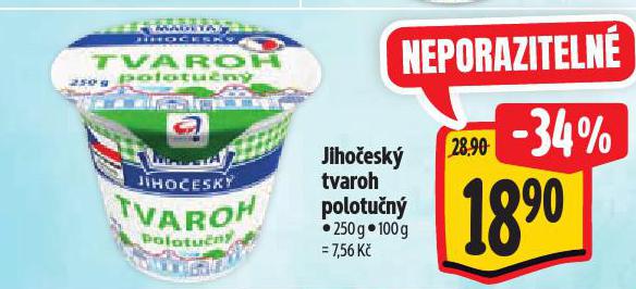 JIHOČESKÝ TVAROH POLOTUČNÝ