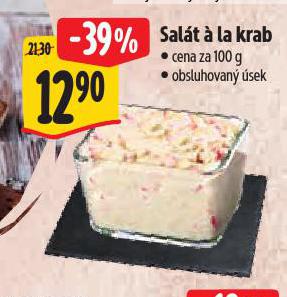 SALÁT Á LA KRAB