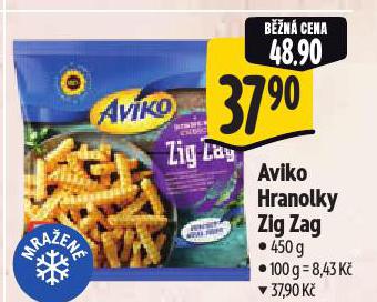 AVIKO HRANOLKY ZIG ZAG