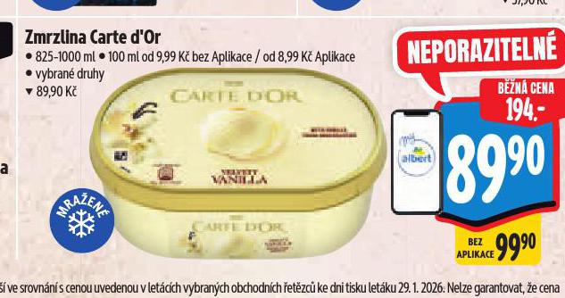 ZMRZLINA CARTE D'OR