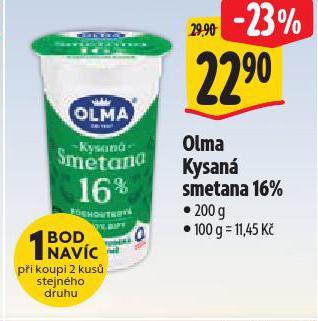 OLMA KYSANÁ SMETANA