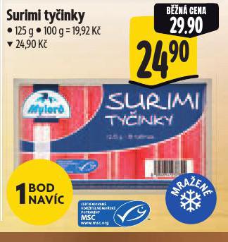 SURIMI TYČINKY