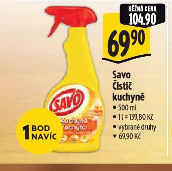 SAVO �ISTI� KUCHYN�