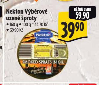 NEKTON V�B�ROV� �PROTY UZEN� V OLEJI