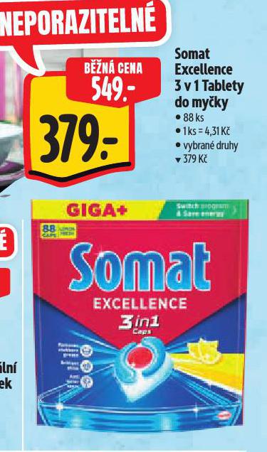 SOMAT TABLETY DO MY�KY