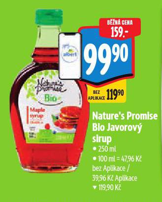 BIO JAVOROV� SIRUP