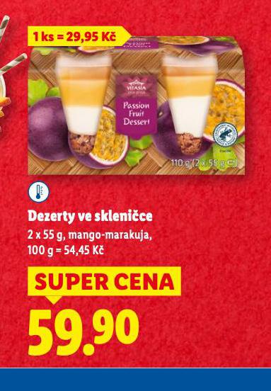 DEZERTY VE SKLENI�CE