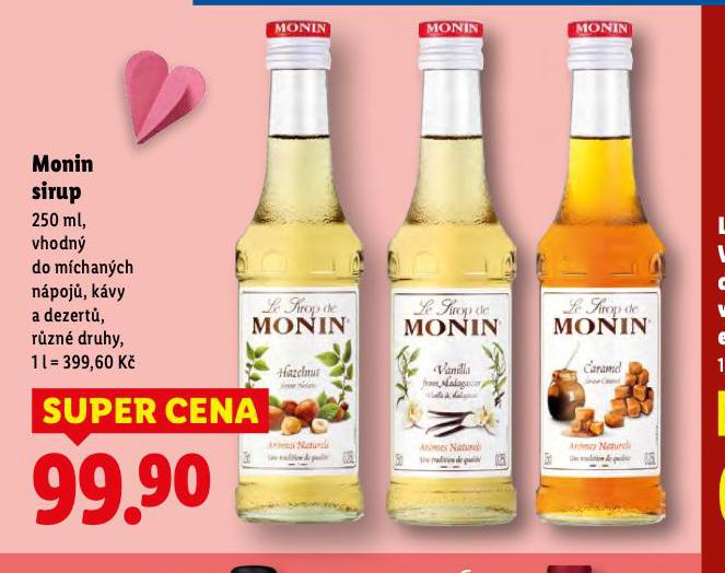 MONIN SIRUP