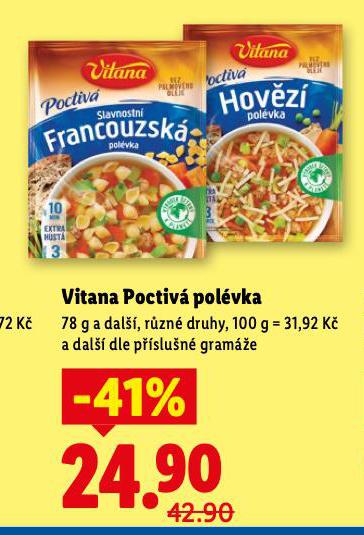 VITANA POCTIV� POL�VKA