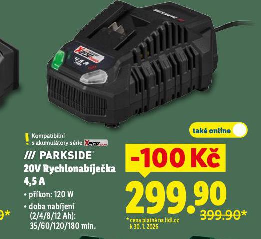 PARKSIDE RYCHLONAB�JE�KA