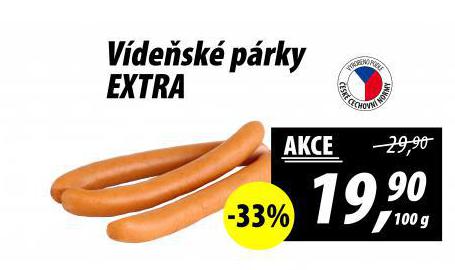 VÍDEŇSKÉ PÁRKY EXTRA
