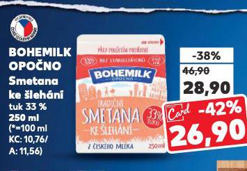 BOHEMILK SMETANA KE �LEH�N�