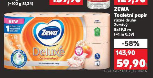 ZEWA TOALETN� PAP�R