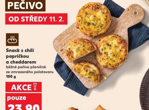 SNACK S CHILI PAPRI�KOU A CHEDDAREM