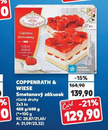 COPPENRATH & WIESE SMETANOV� Z�KUSEK