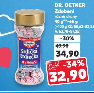 DR. OETKER ZDOBEN�