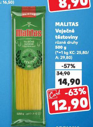 MALITAS VAJE�N� T�STOVINY