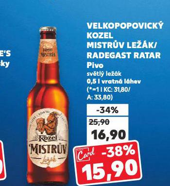 PIVO VELKOPOPOVICK� KOZEL