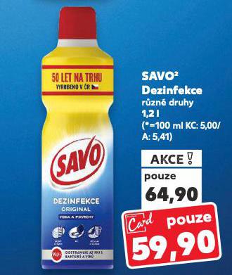 SAVO DEZINFEKCE