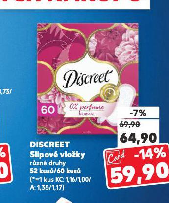 DISCREET SLIPOV� VLO�KY