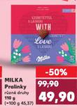 MILKA PRALINKY