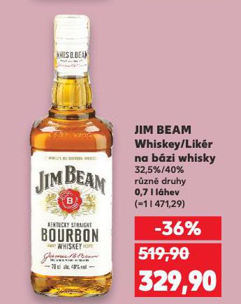 JIM BEAM WHISKEY