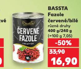 BASSTA FAZOLE �ERVEN�