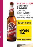 PIVO GAMBRINUS ORIGIN�L 10