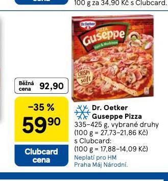 DR. OETKER GUSEPPE PIZZA