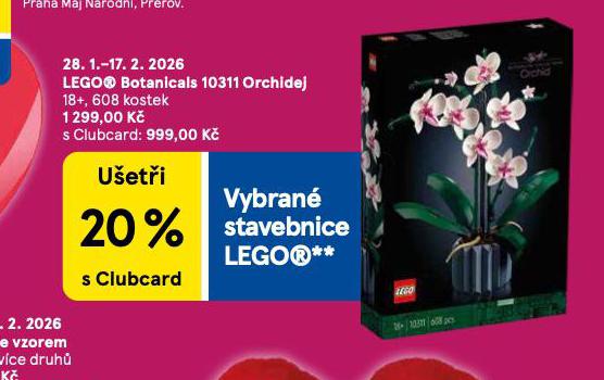 STAVEBNICE LEGO  BOTANICALS