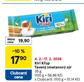 KIRI K�UP TAVEN� SMETANOV� S�R