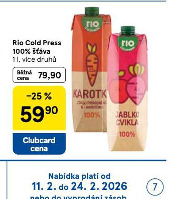 RIO COLD PRESS 100% ���VA