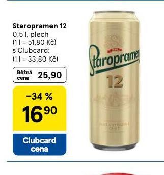 PIVO STAROPRAMEN 12