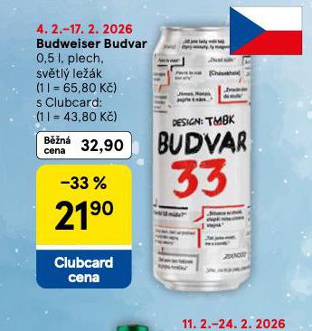 PIVO BUDVAR 33